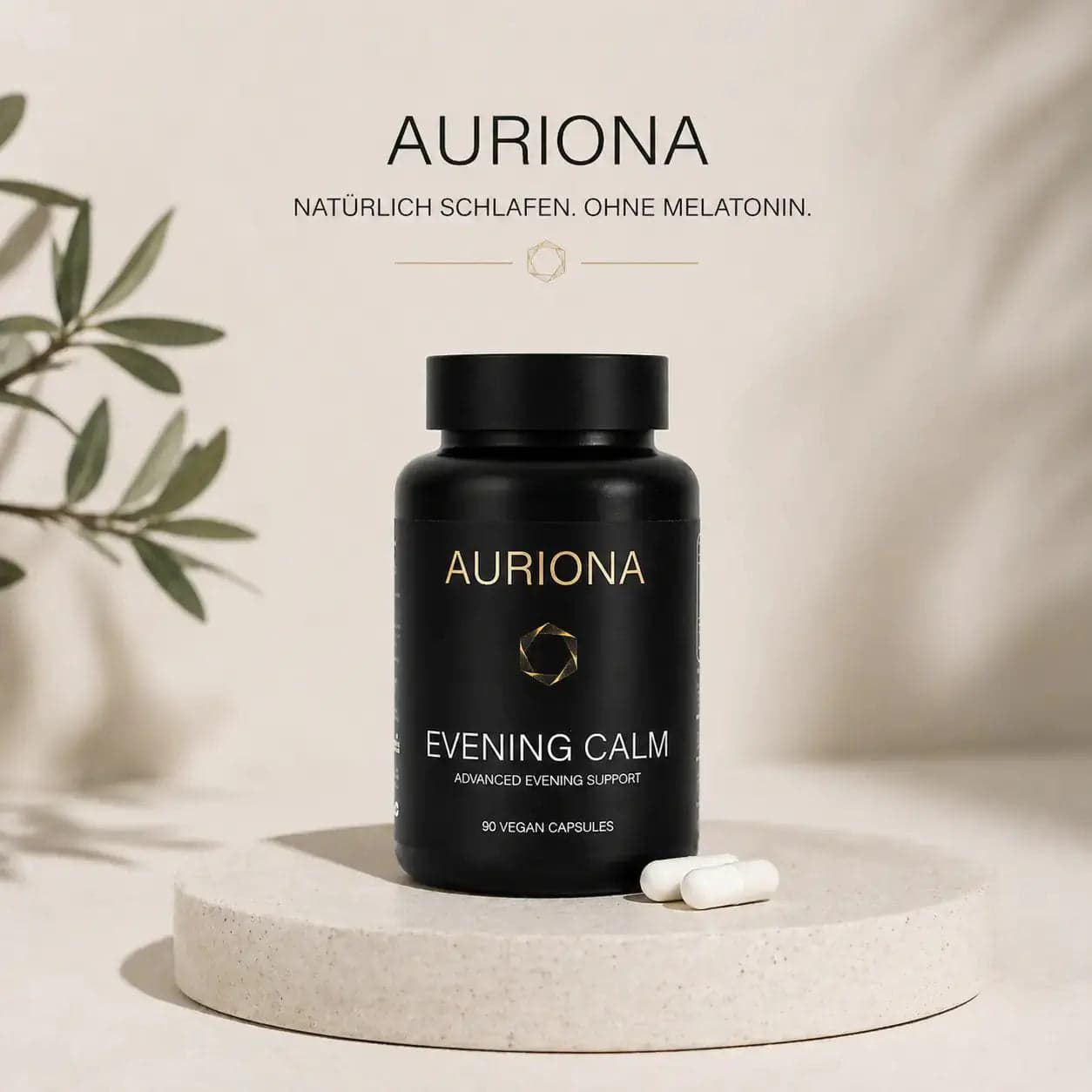 AURIONA Evening Calm – natürlich schlafen, ohne Melatonin