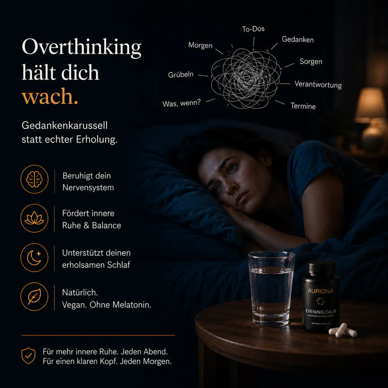 Du bist müde. Dein Kopf nicht.